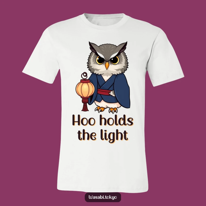 Funny Owl Kimono Lantern T-Shirt - Sophisticated Style for a Perfect Gift